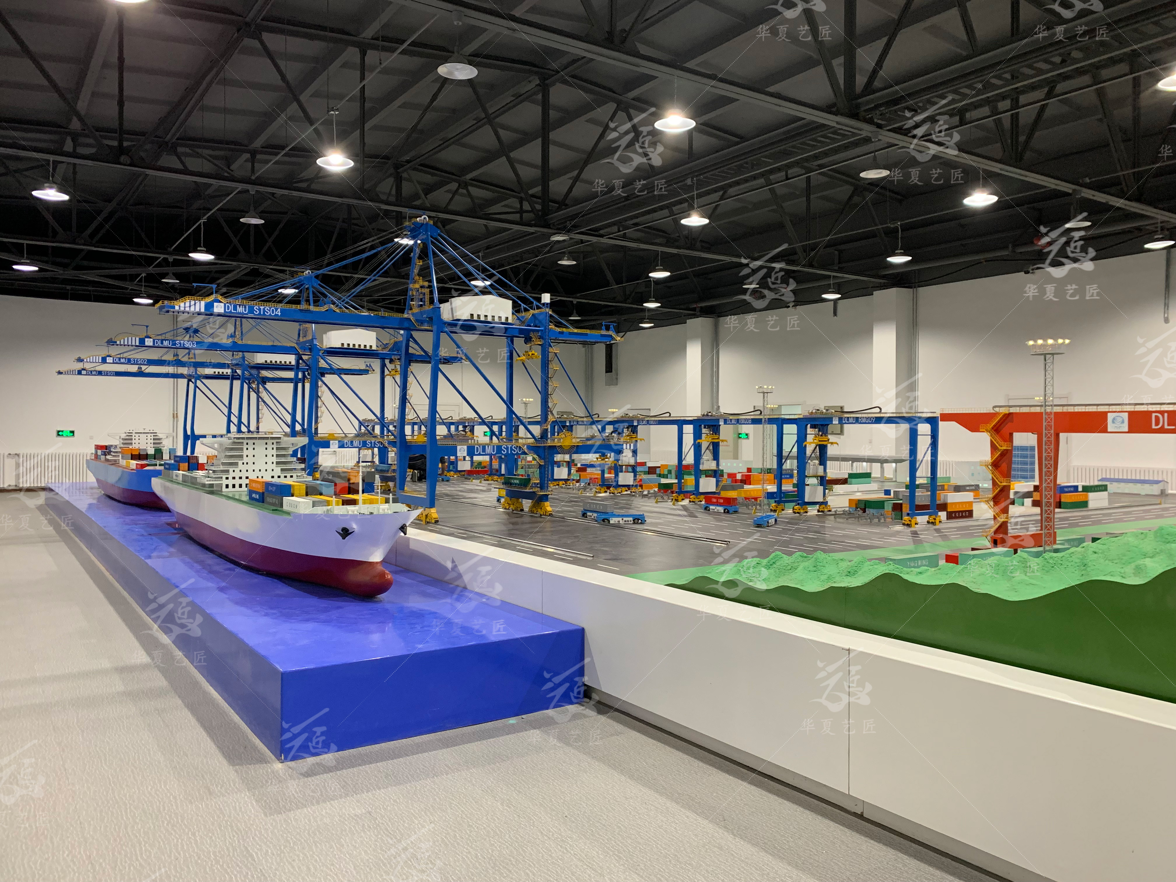 智慧港口教学模型